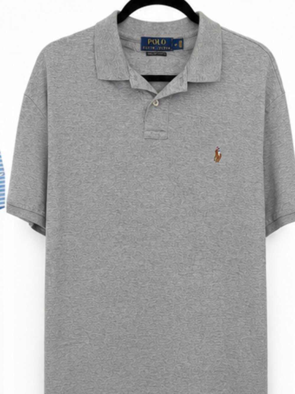Polo Pima Cotten Grey Polo